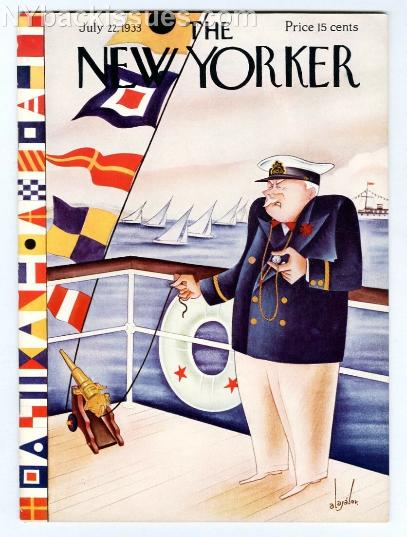 New Yorker magazine July 22 1933 John Collier William Rose Benet NEAR MINT