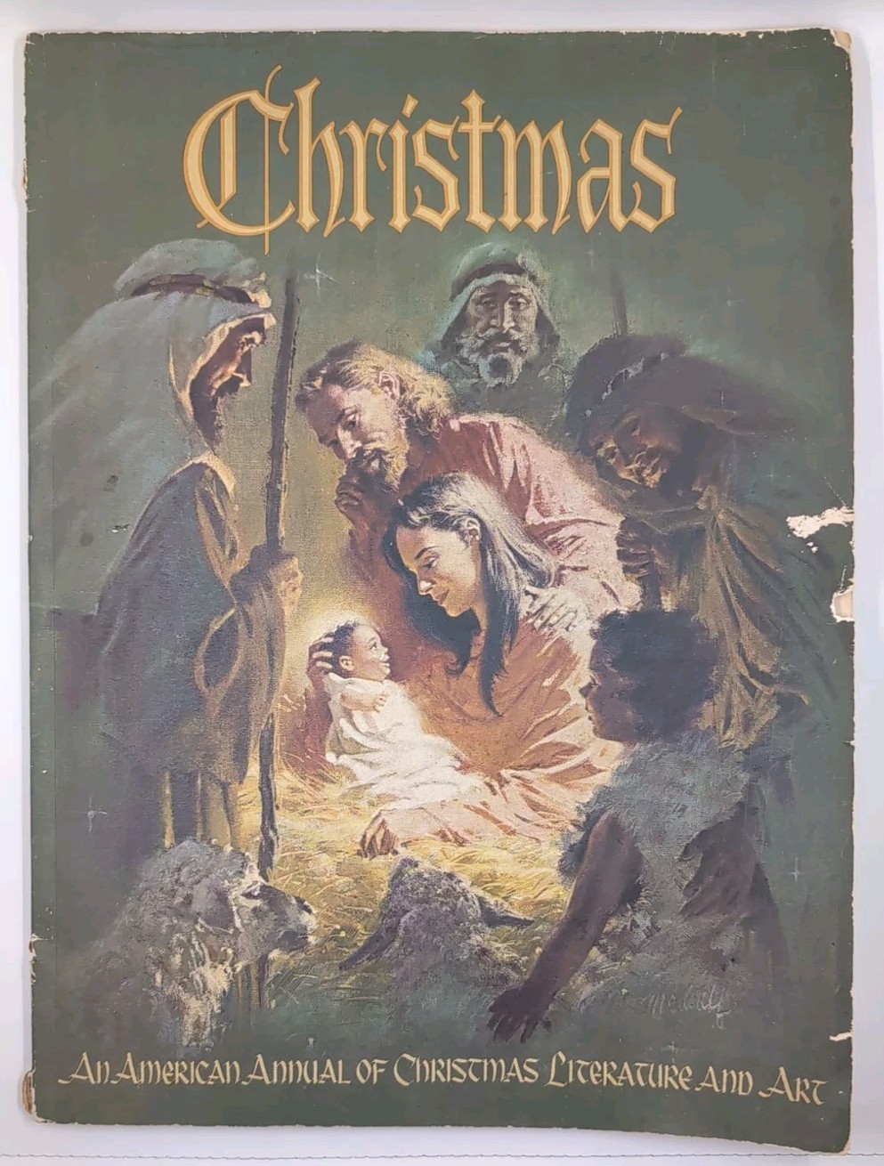 Christmas Magazine An American Annual Literature & Art 1976 Vol 46 Includes Note