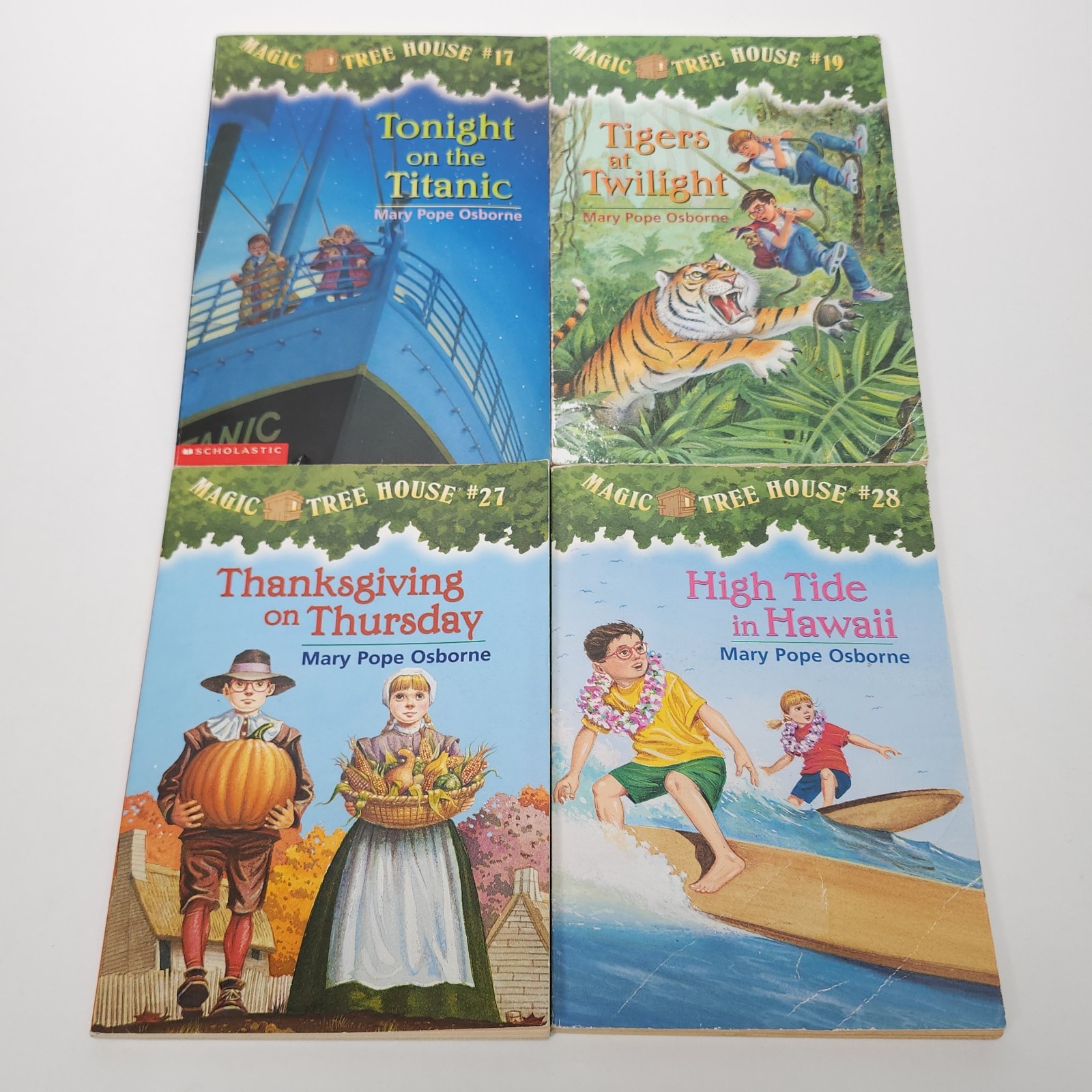 Lot of 12 Magic Treehouse Fact Tracker Non-Fiction Book Historical Fiction Books