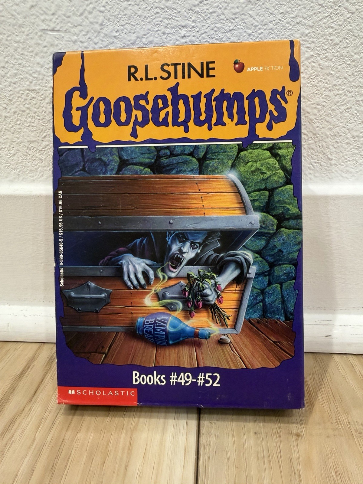 R.L. Stine Goosebumps #49-#52 Illustrated 4-Book Box Set Scholastic