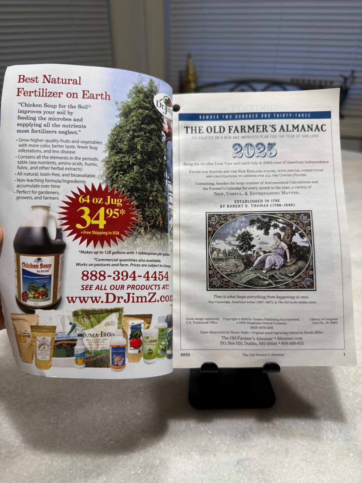 The 2025 Old Farmer&rsquo;s Almanac Good Condition