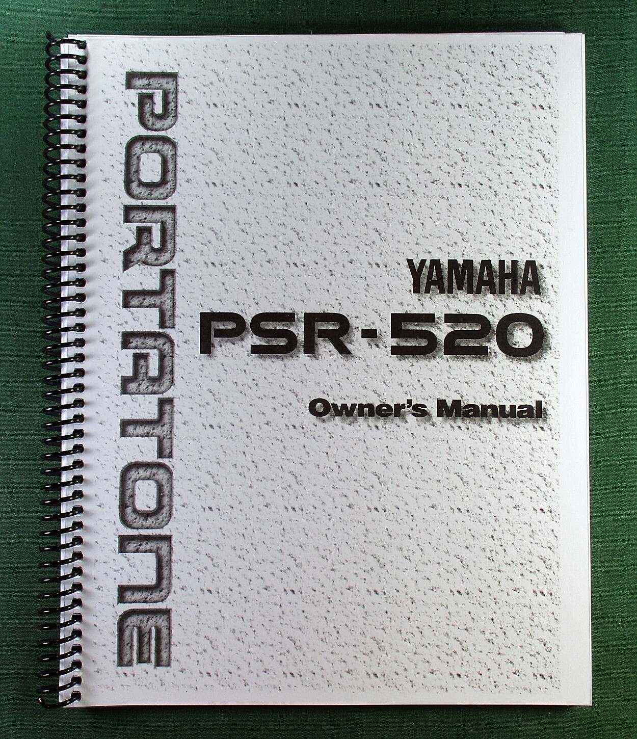 Yamaha PSR-520 Instruction Manual: 102 Pages & Protective Covers!