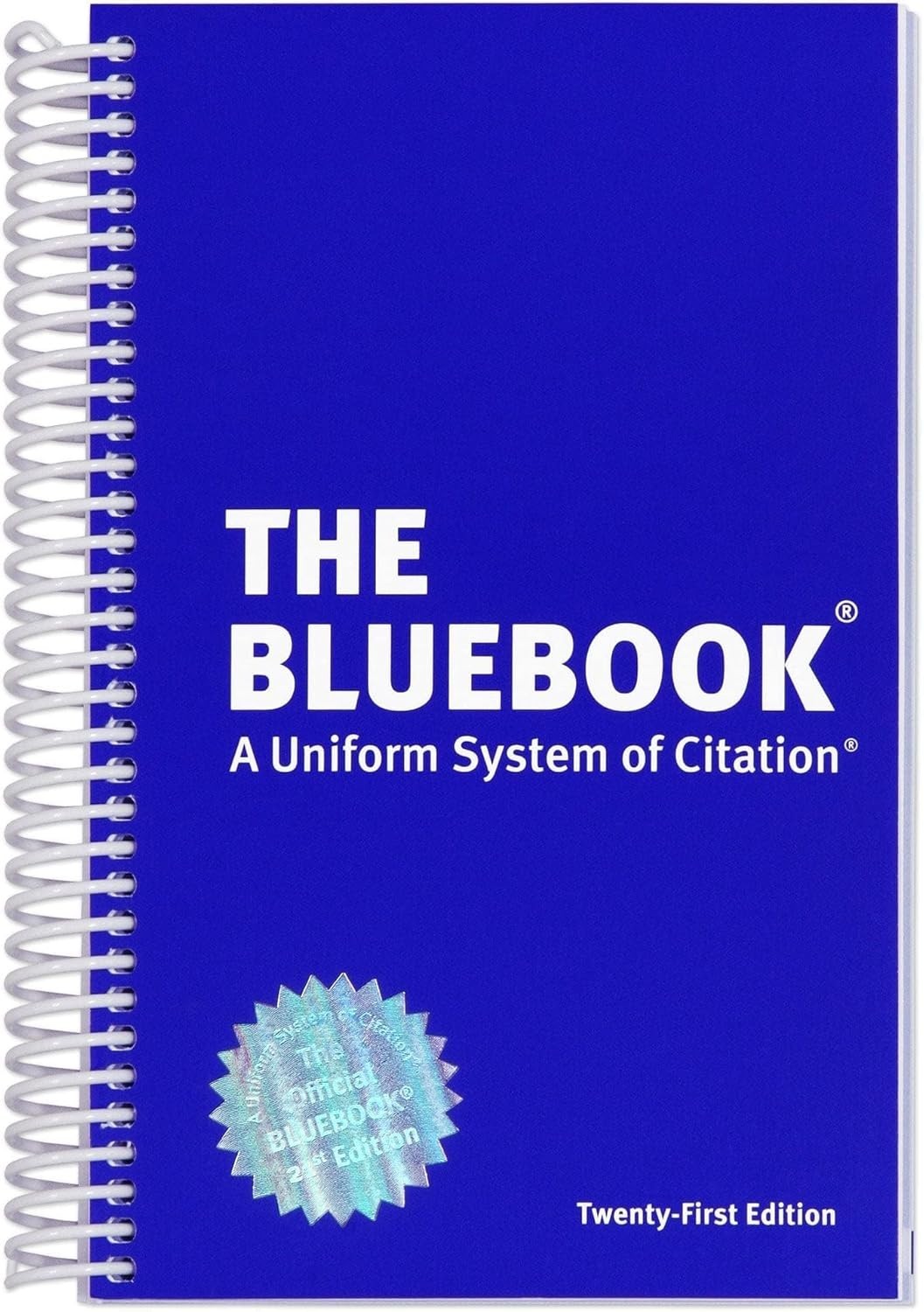 The Bluebook – A Uniform System Of Citation – 21st Edition Spiral Bound FREESHIP