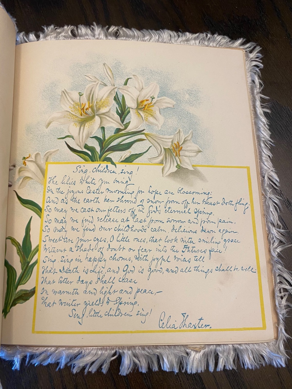 1883 Easter Flowers First Edition SC