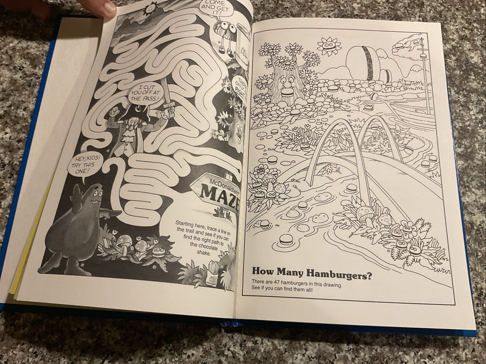 1978 The Hamburger Hunt: A Ronald McDonald Mystery Activity Book