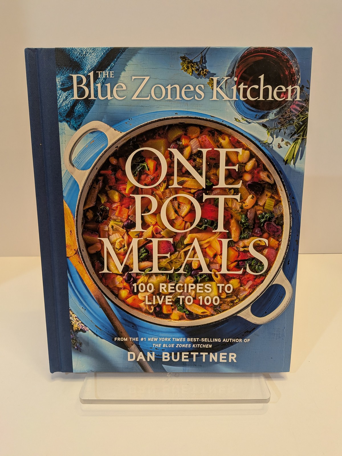 The Blue Zones Kitchen One Pot Meals: – Hardcover, by Buettner Dan – Like New