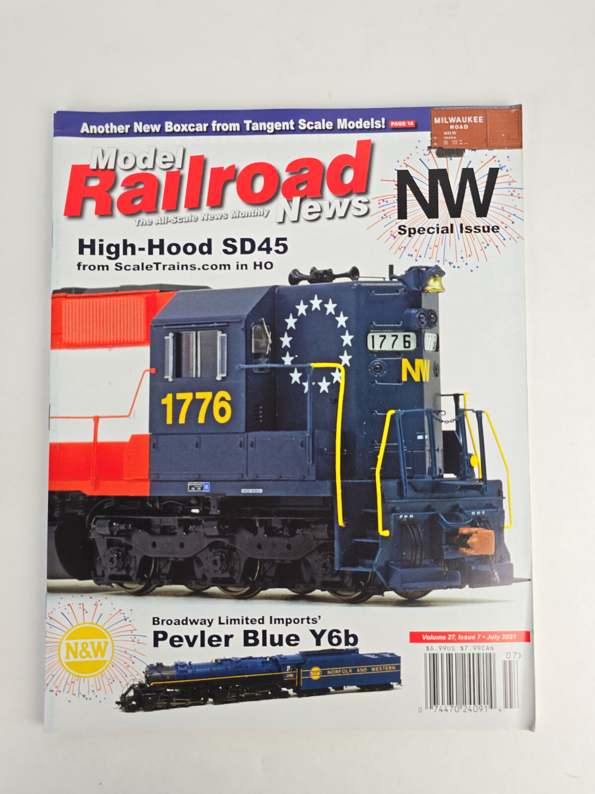 Model Railroad News Magazine July 2021 Volume 27 Number 7 (IG) (HR)