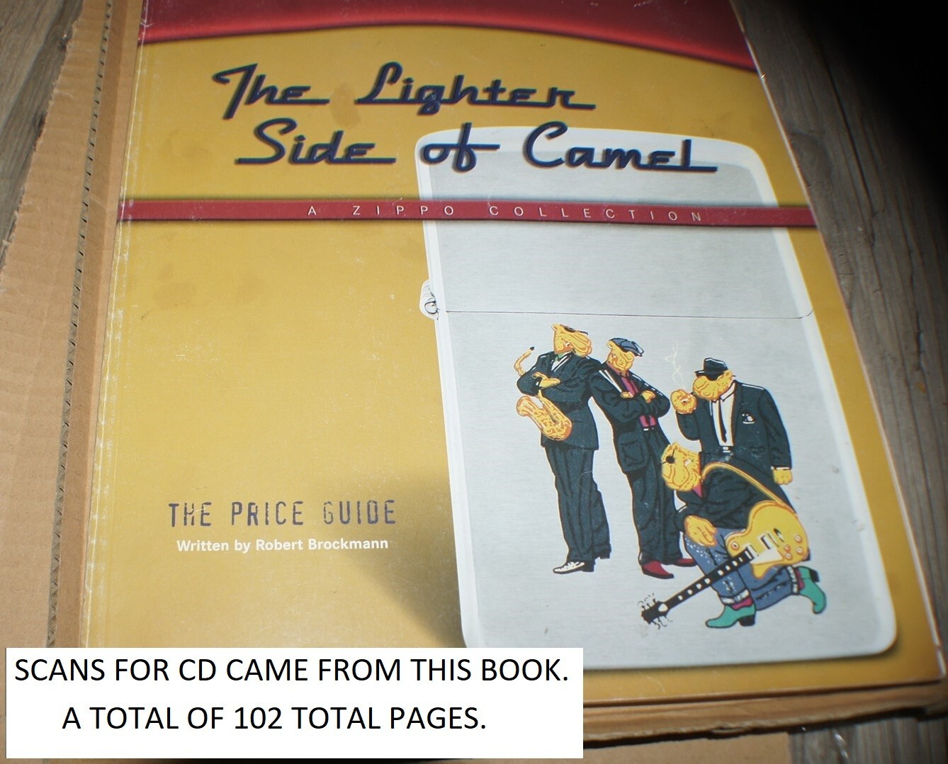 CD COPY The Lighter Side of Camel BOOK by Robert Brockman 102 pages Prototypes