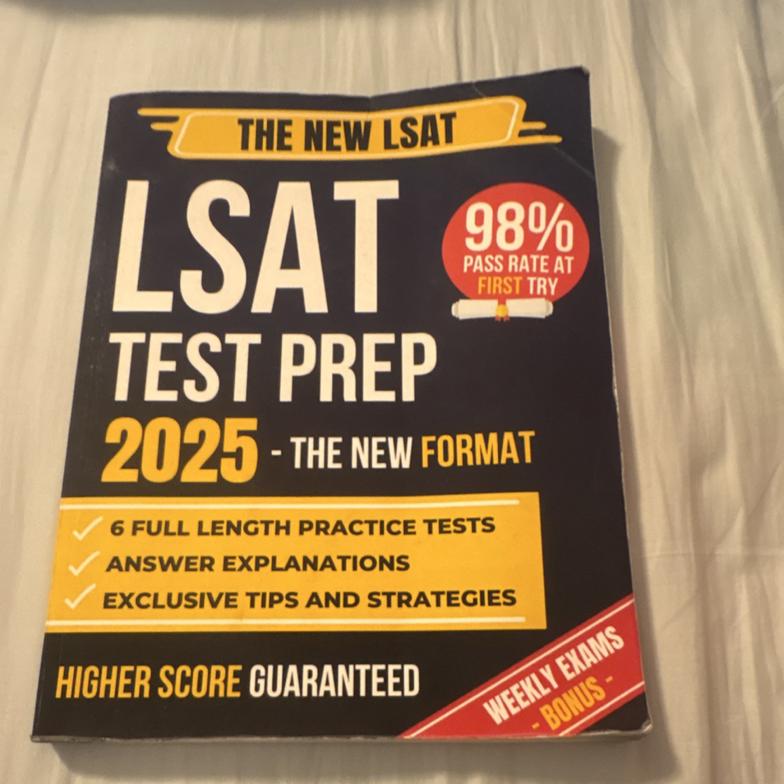 The New LSAT LSAT Test Prep 2025 The New Format by Ethan Sterling Practice Tests