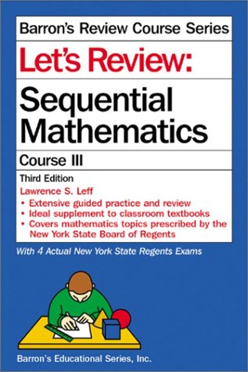 Let&rsquo;s Review : Sequential Math III Paperback Lawrence S. Leff