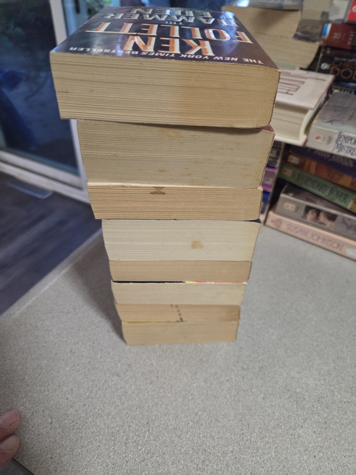 Ken Follett Lot Of 8 Books Paperback