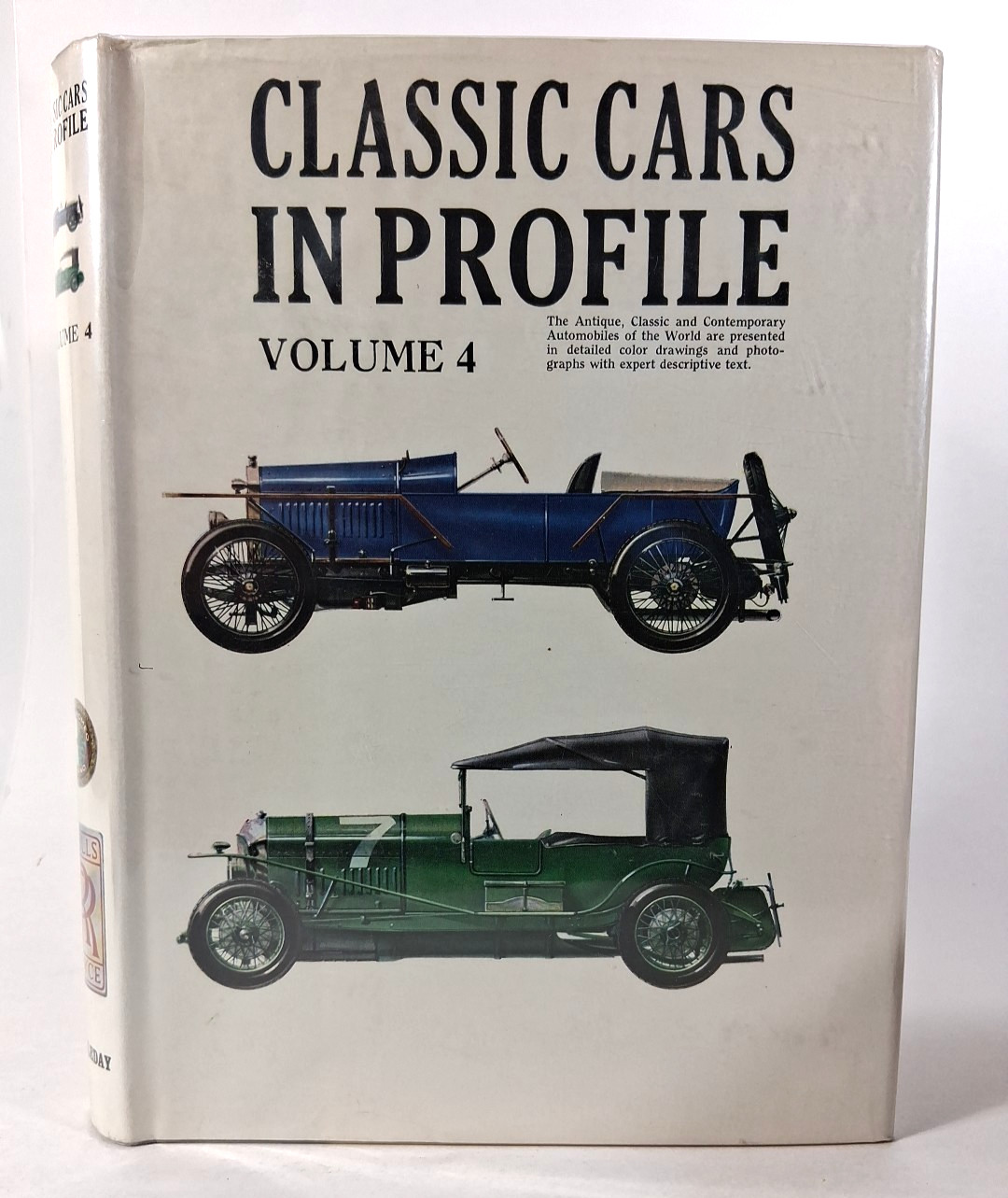 Classic Cars in Profile Volume 4 (600 photos & 48 pages of color scale drawings)