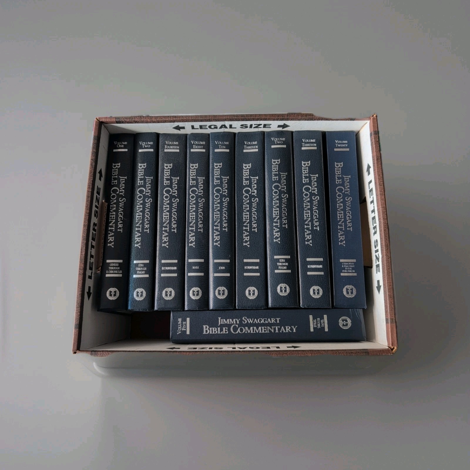 Jimmy Swaggart Bible Commentary Lot Of 10 Volumes, Presctine Condition