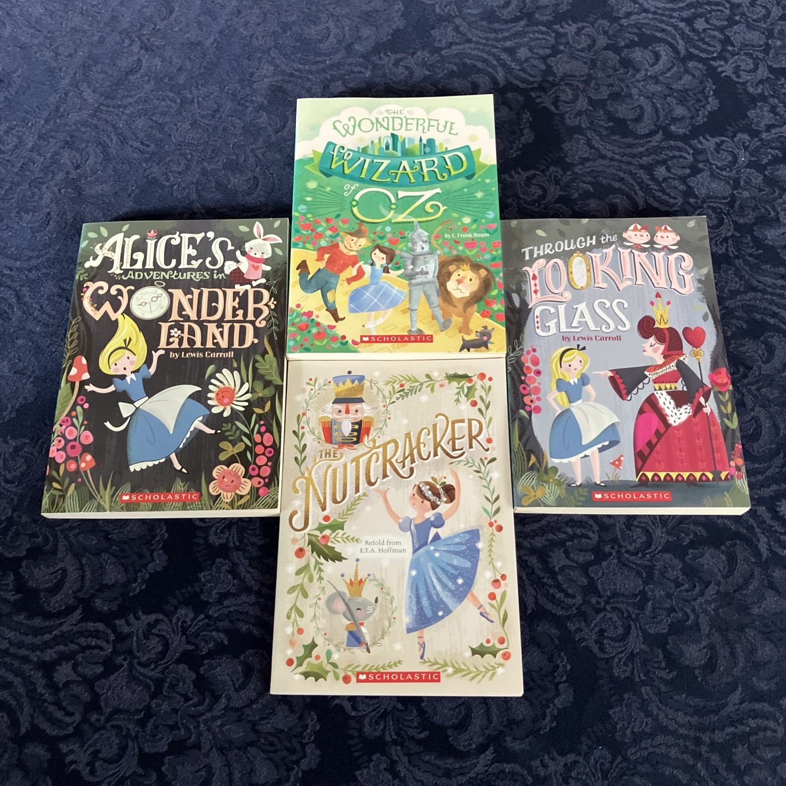 Jill Howarth Chapter Book Lot of 4 Nutcracker, Oz, Wonderland Homeschool VG