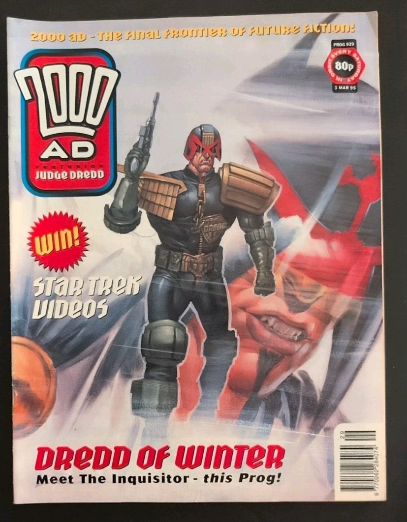 2000AD Progs 922-929, 931-937 (15 issues, 1995) VG Judge Dredd UK