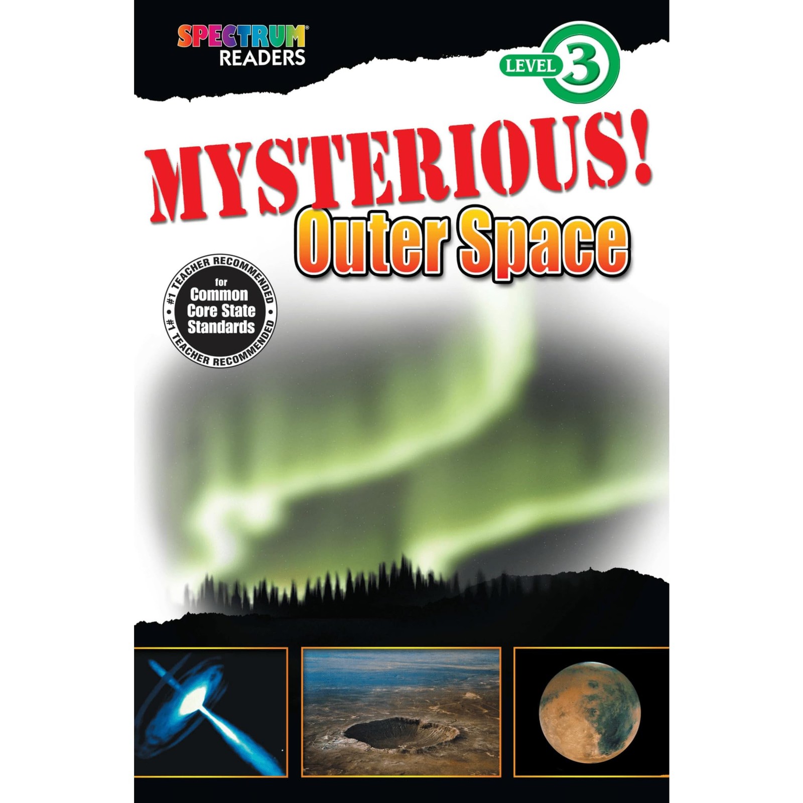 Spectrum Mysterious! Outer Space Level 3 Reader, 32 Pages, Paperback