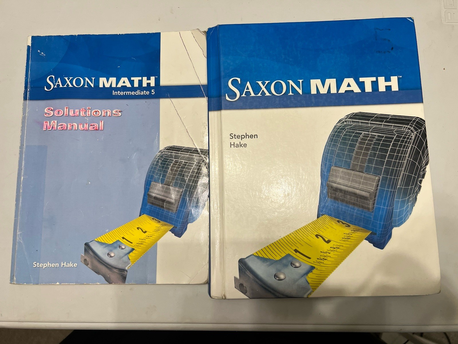 Saxon Intermediate Math Intermediate 5 Student Text And Solutions Manual