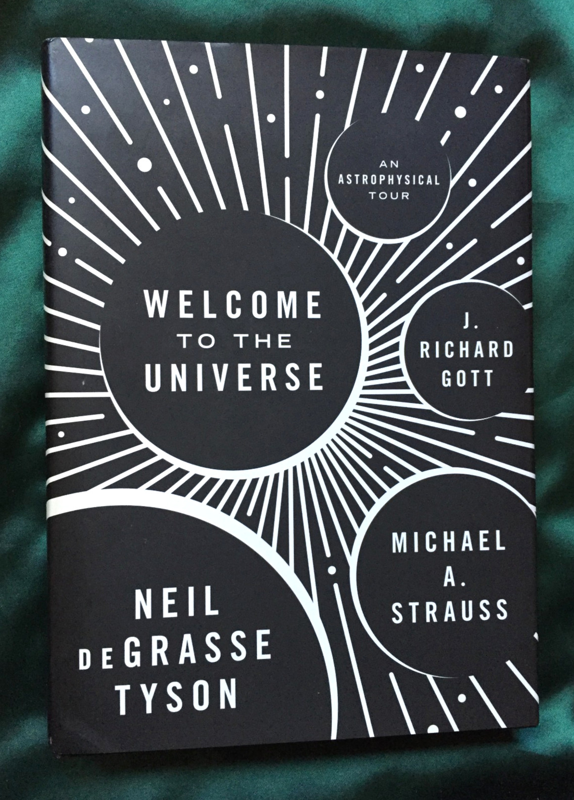SIGNED X 3 – NEIL DEGRASSE TYSON – WELCOME TO UNIVERSE – Gott & Strauss, exc 1st