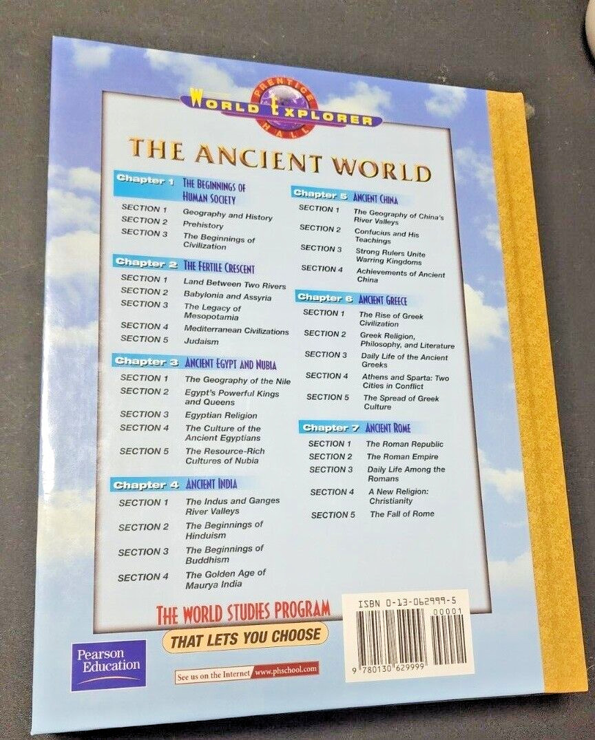 World Explorer Pack ~ The Ancient World/ Africa/ Geography : Tools and Concepts