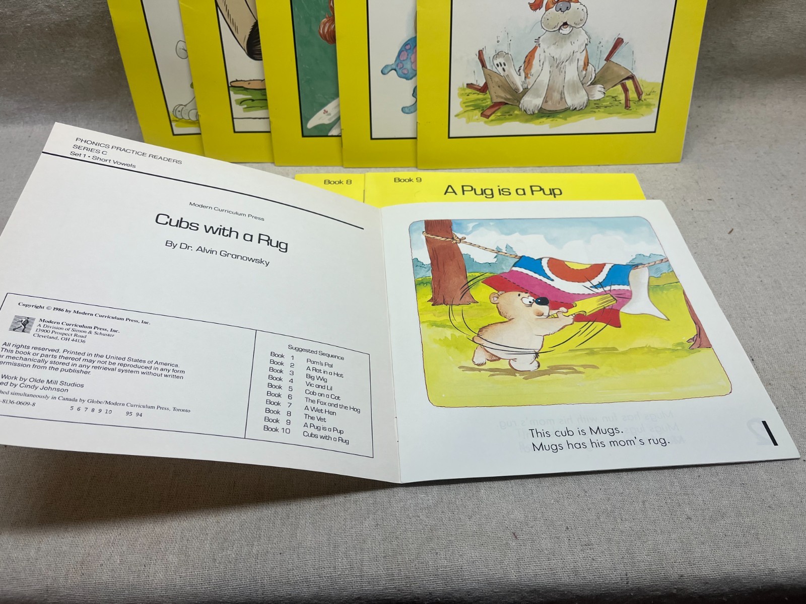 Modern Curriculum Press Phonics Practice Readers Series C Set 1 – NOS