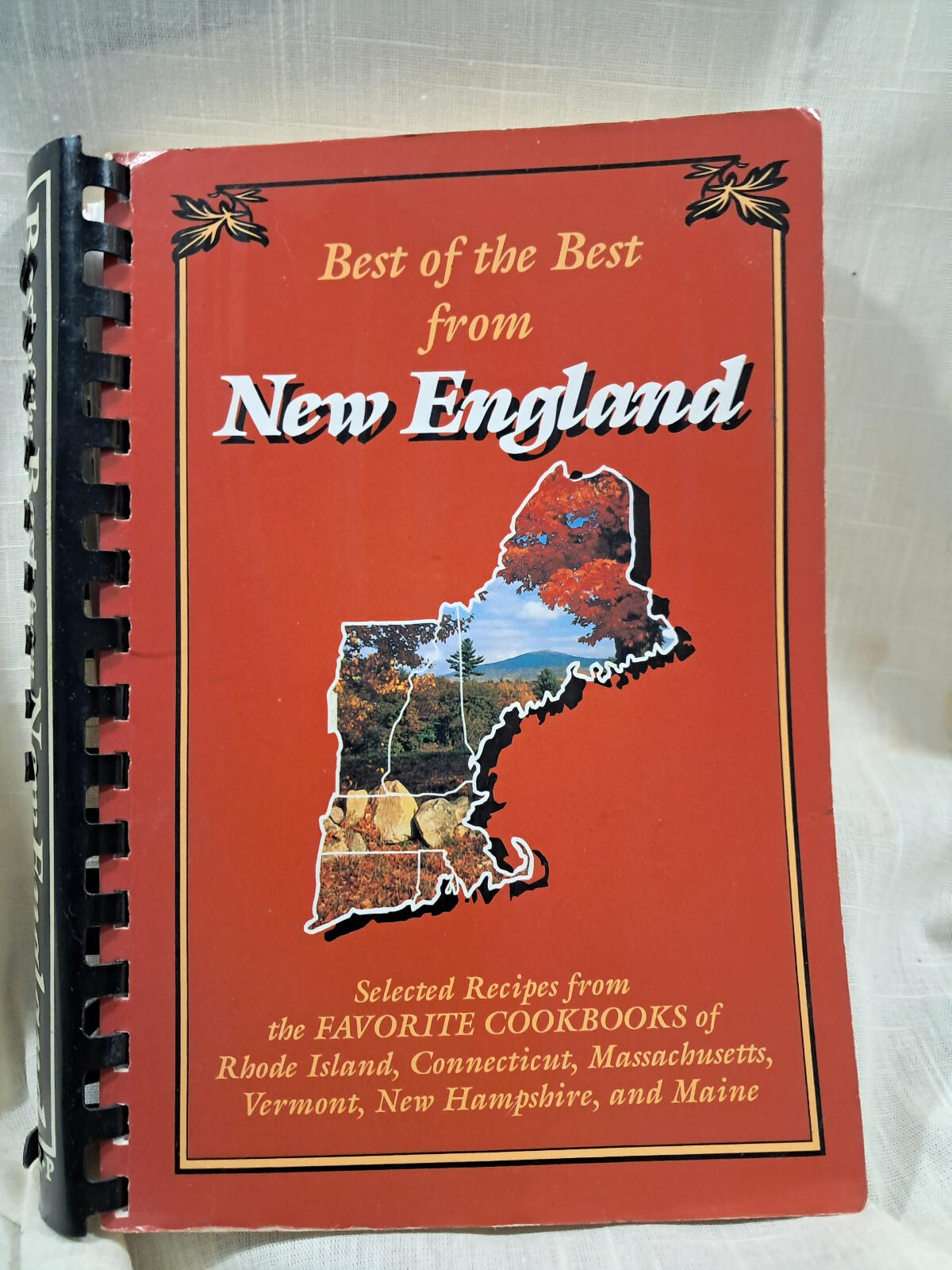 Best Of The Best From New England Cookbook 334 Pages Great Recipes, Poplular YXW
