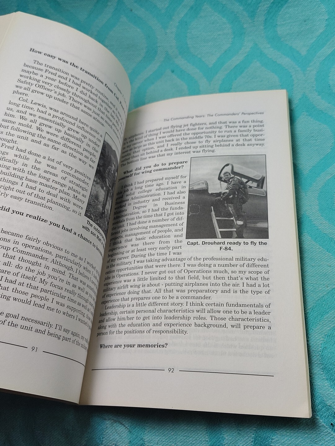 Rare The Commanding Years The Commanders Perspective 1949-1998 By Philip M Brown