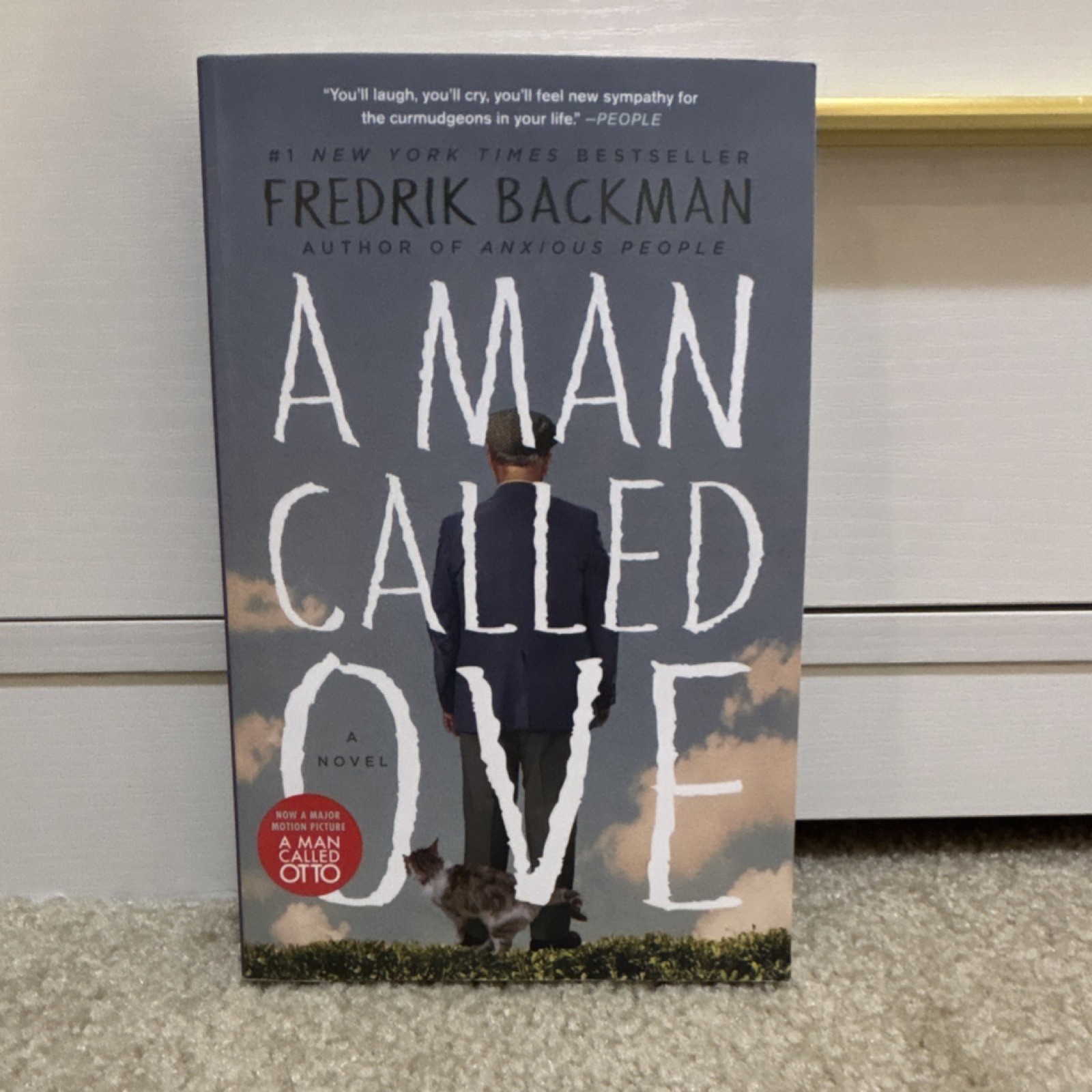 Fredrik Backman A Man Called Ove Paperback Fiction Humorous Novel 2010s