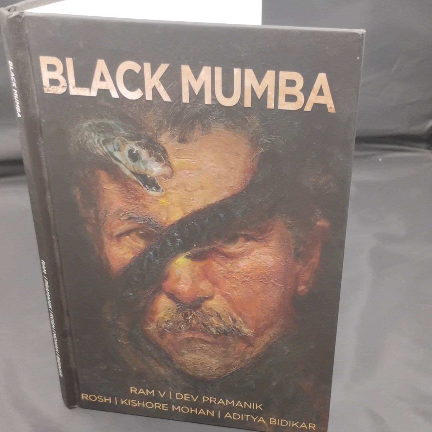 Black Mumba HC Graphic Novel Illustrated 2019 Signed Inscribed Ram
