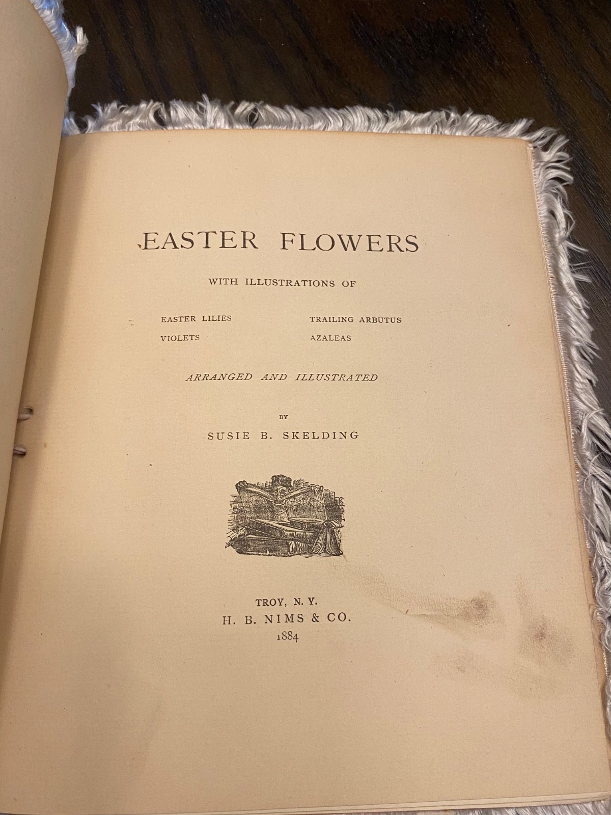 1883 Easter Flowers First Edition SC