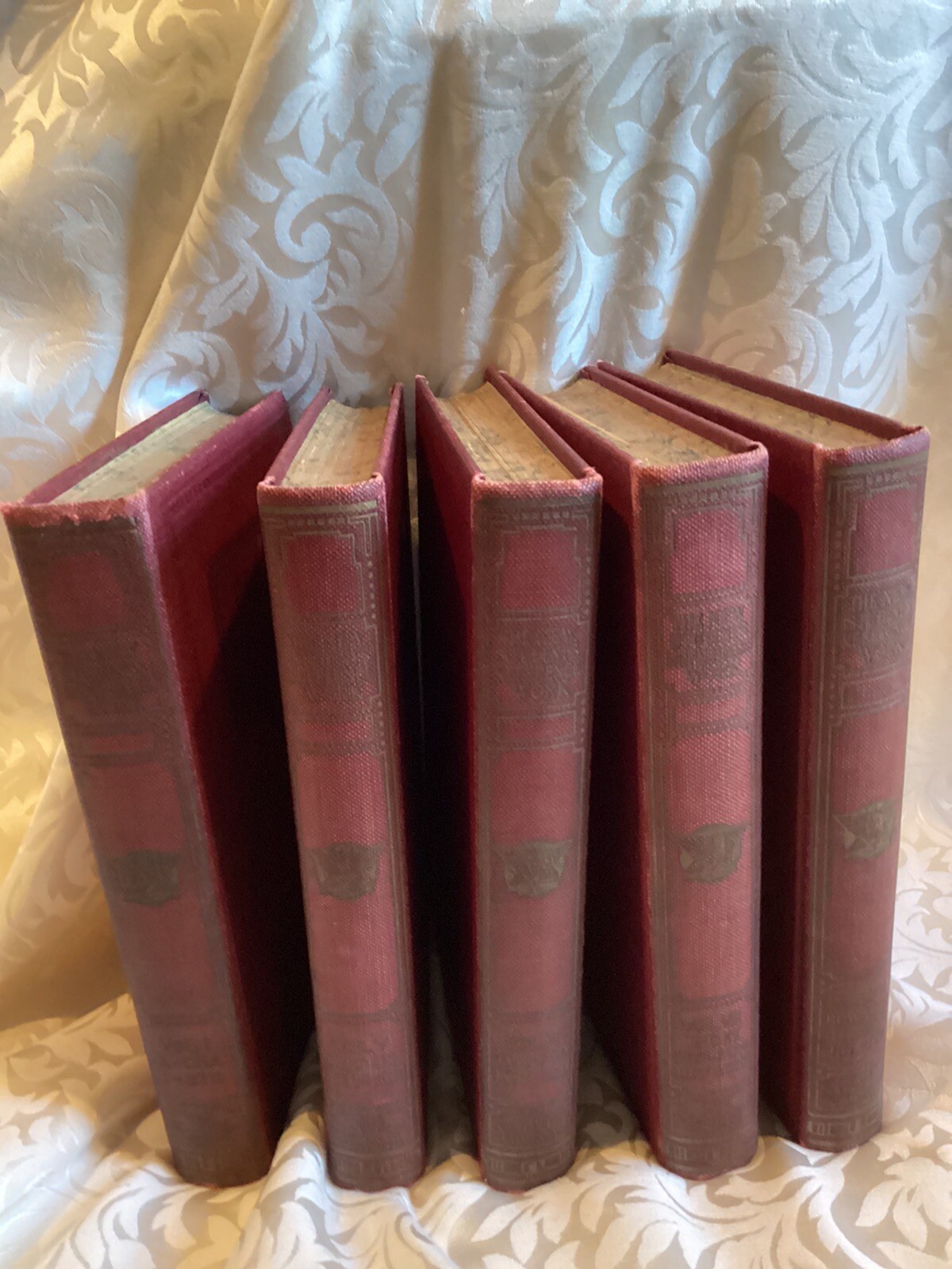 New Students Reference Work Vols. I V VI VII and VIII – Vintage 1923 Illustrated
