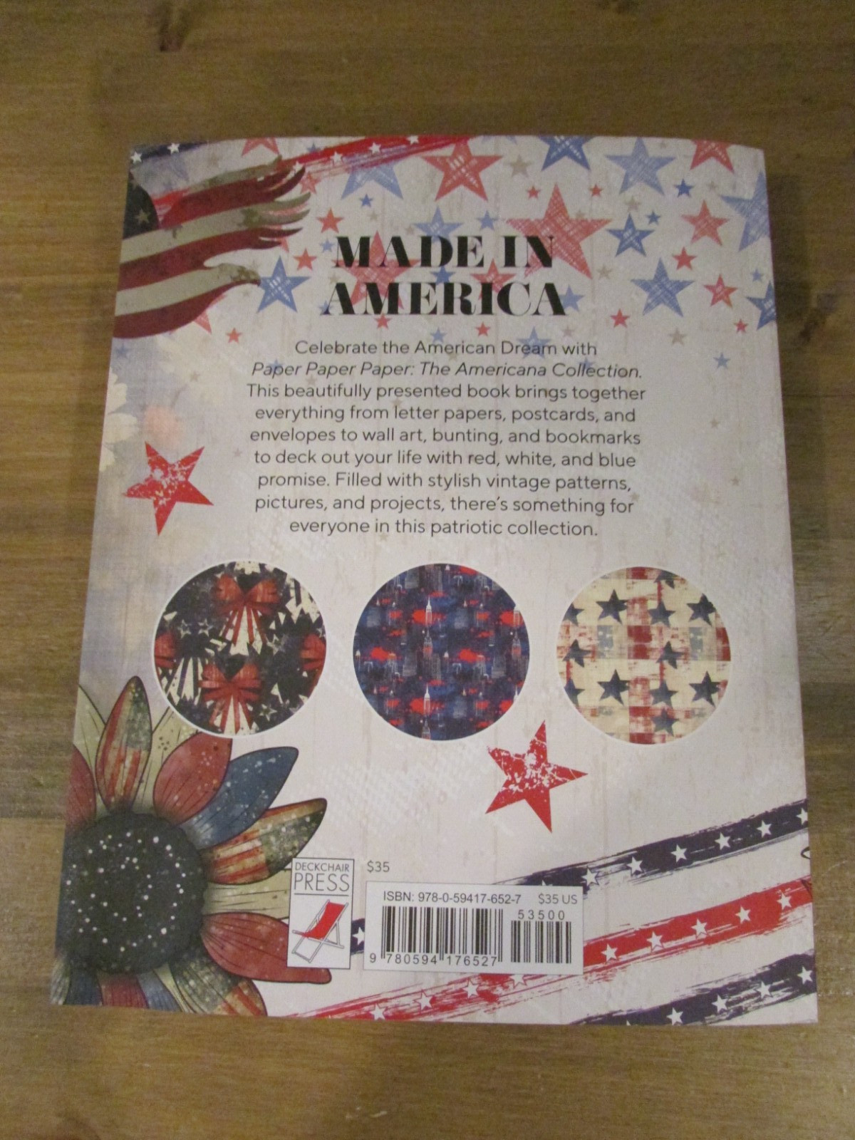 PAPER PAPER PAPER The Americana Collection 180 Pages Create And Craft 2025 -NEW!
