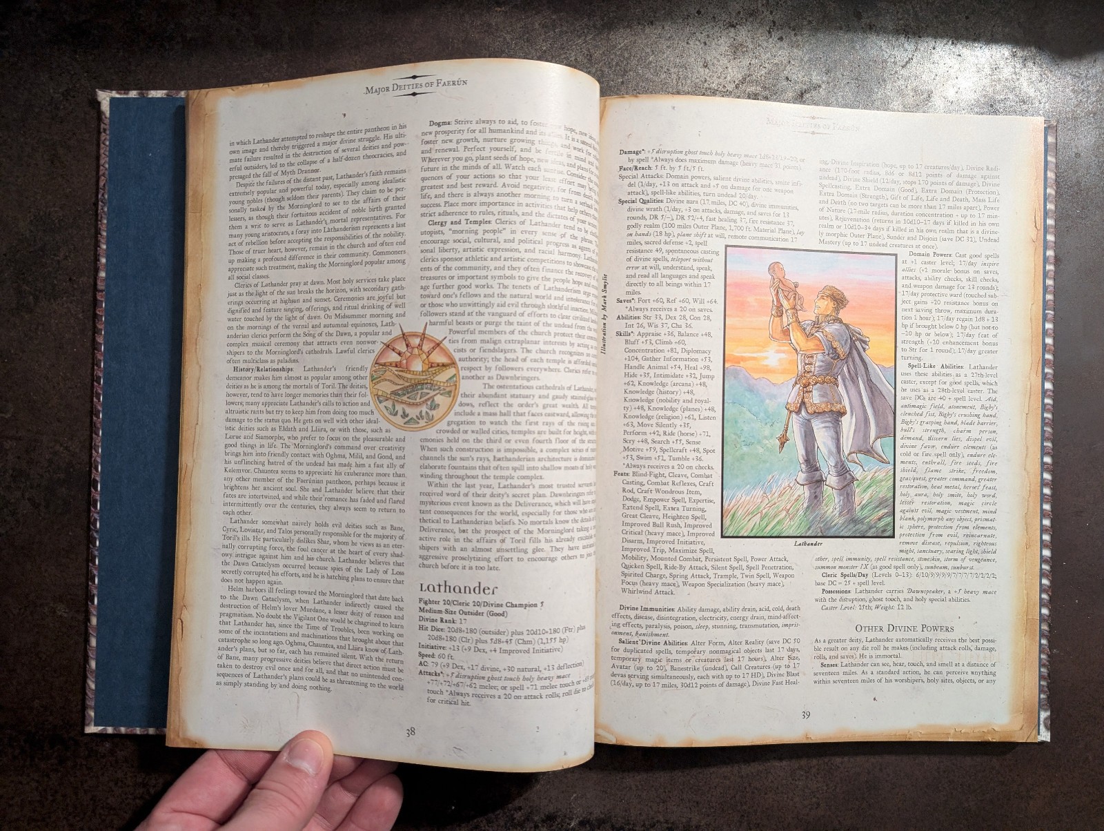 Dungeons & Dragons – Forgotten Realms Faiths and Pantheons – Deities – Like New