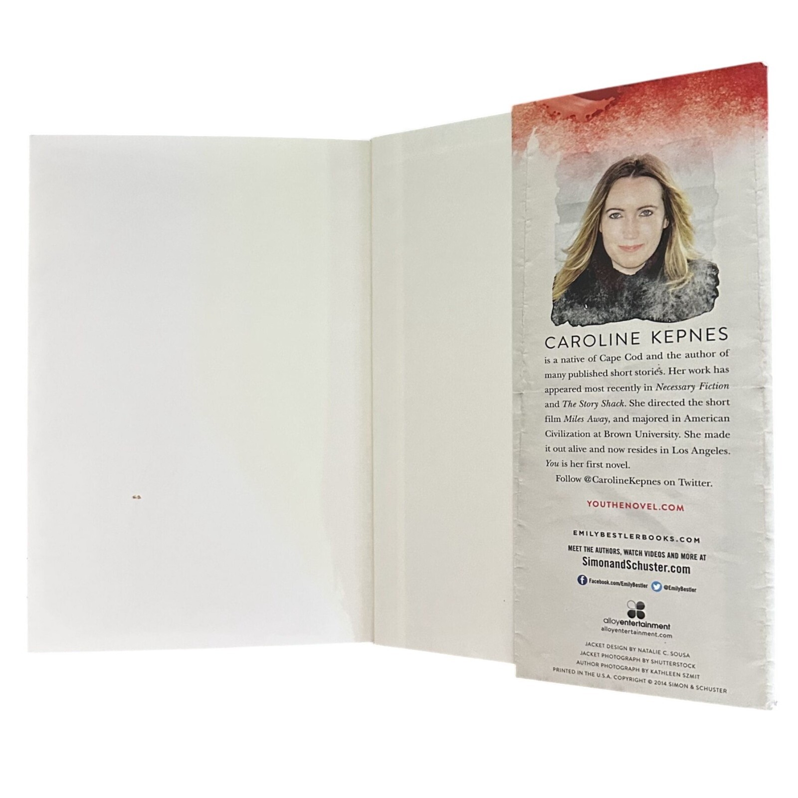 You A Novel 1st Edition Hardcover First Edition 1st Printing 2014 Kepnes Rare