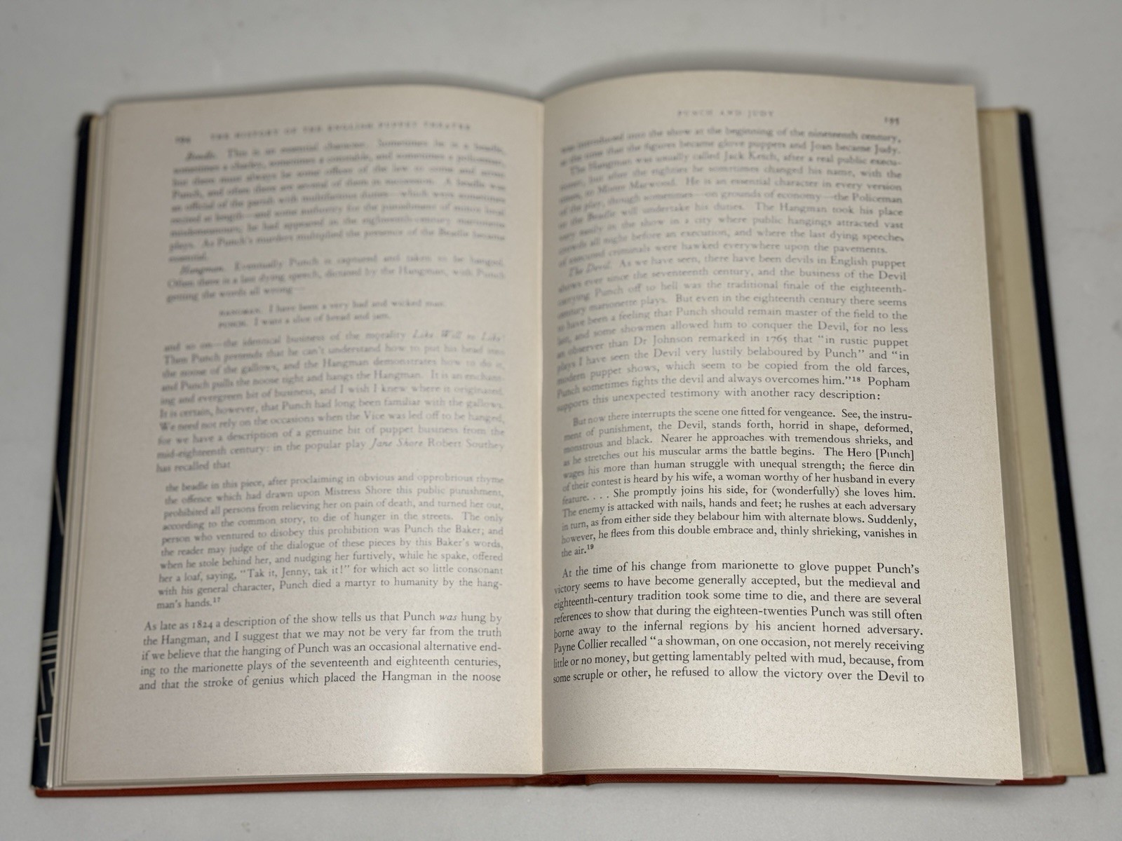 History of the English Puppet Theatre w/ Dust Jacket – George Speaight