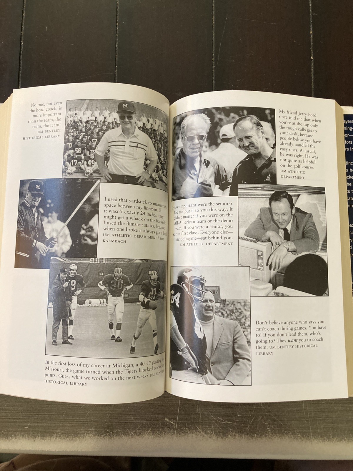 Bo&rsquo;s Lasting Lessons by Schembechler/Bacon 2007 Signed First Edition Hardcover