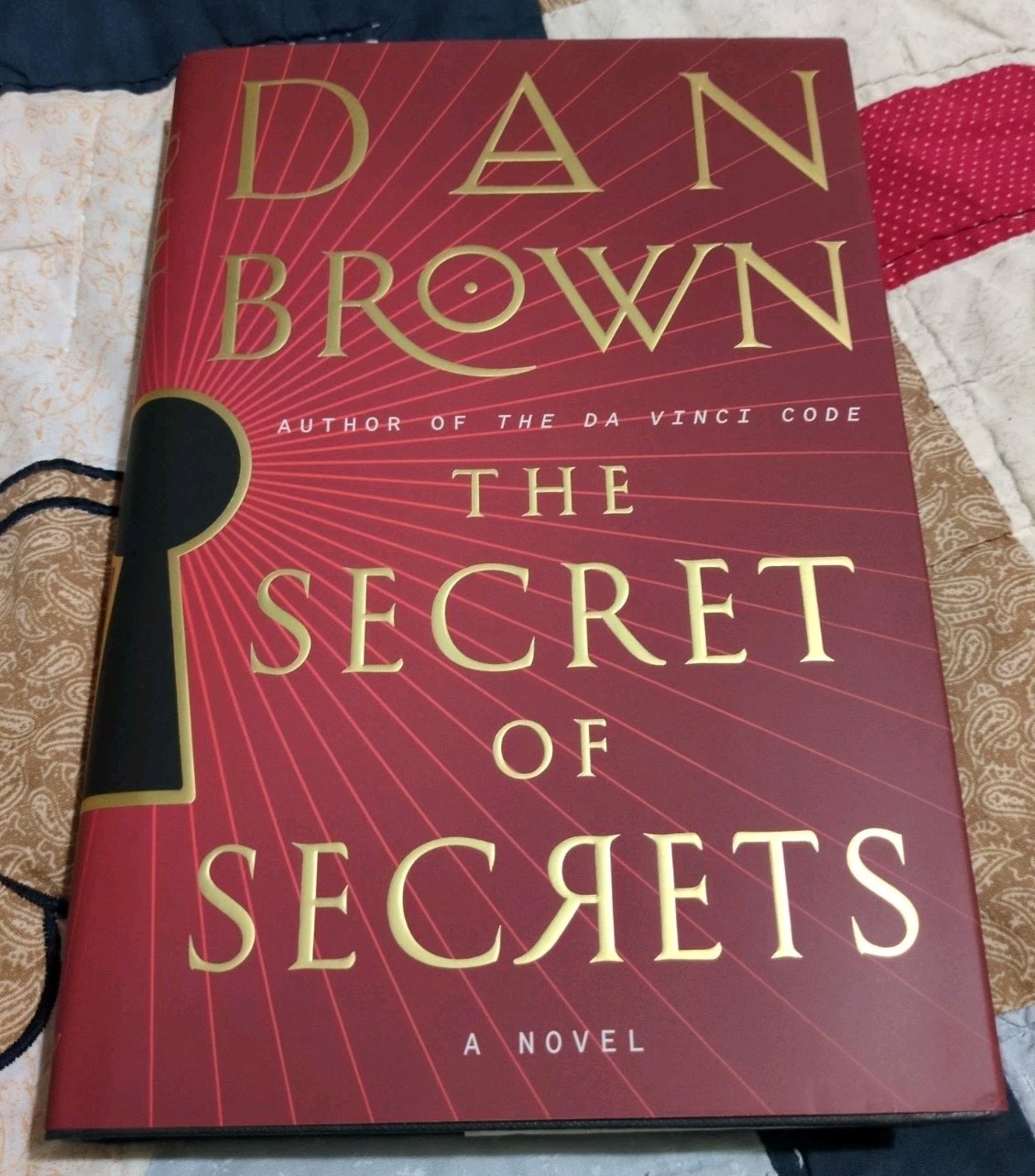 Secret of Secrets Dan Brown Signed First Edition Ptg 2025 Da Vinci Langdon RARE