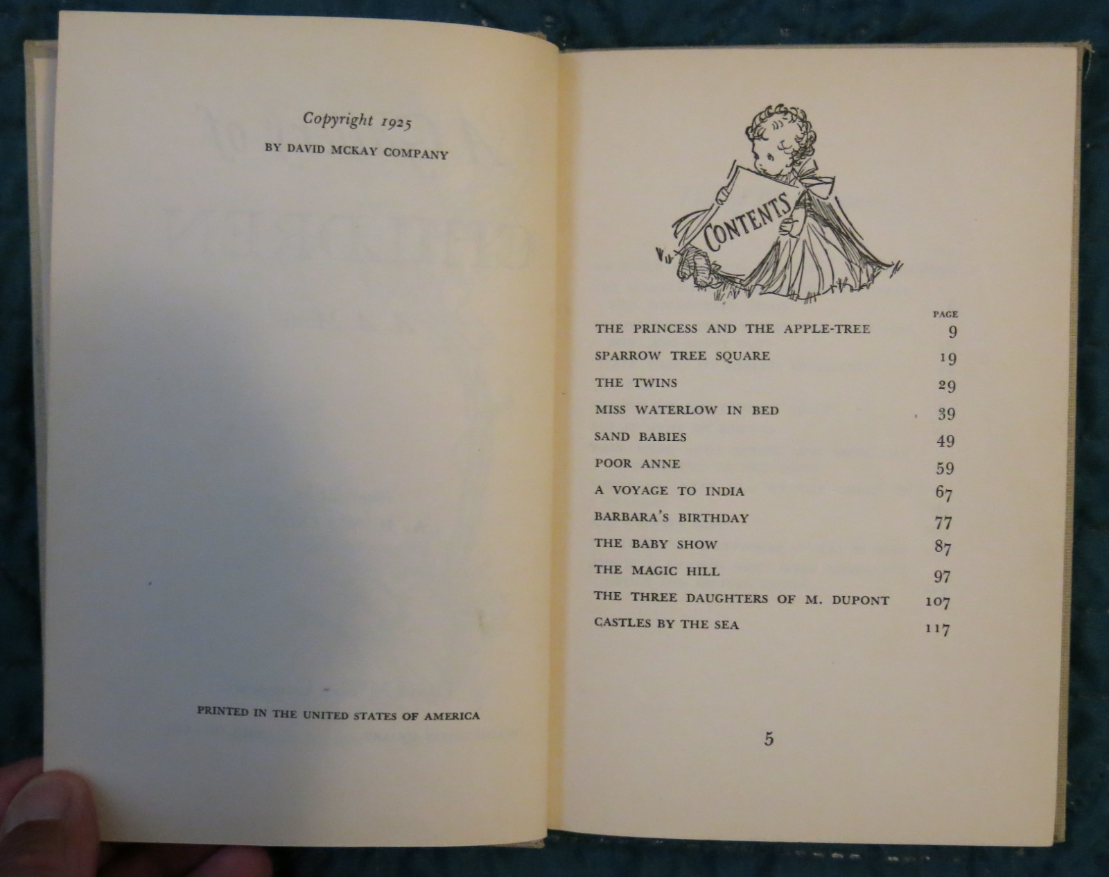 A Gallery of Children by A. A. Milne – Hardback 1925