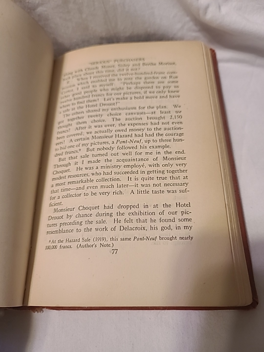 Renoir: An Intimate Record By Ambroise Vollard (HC 1925)