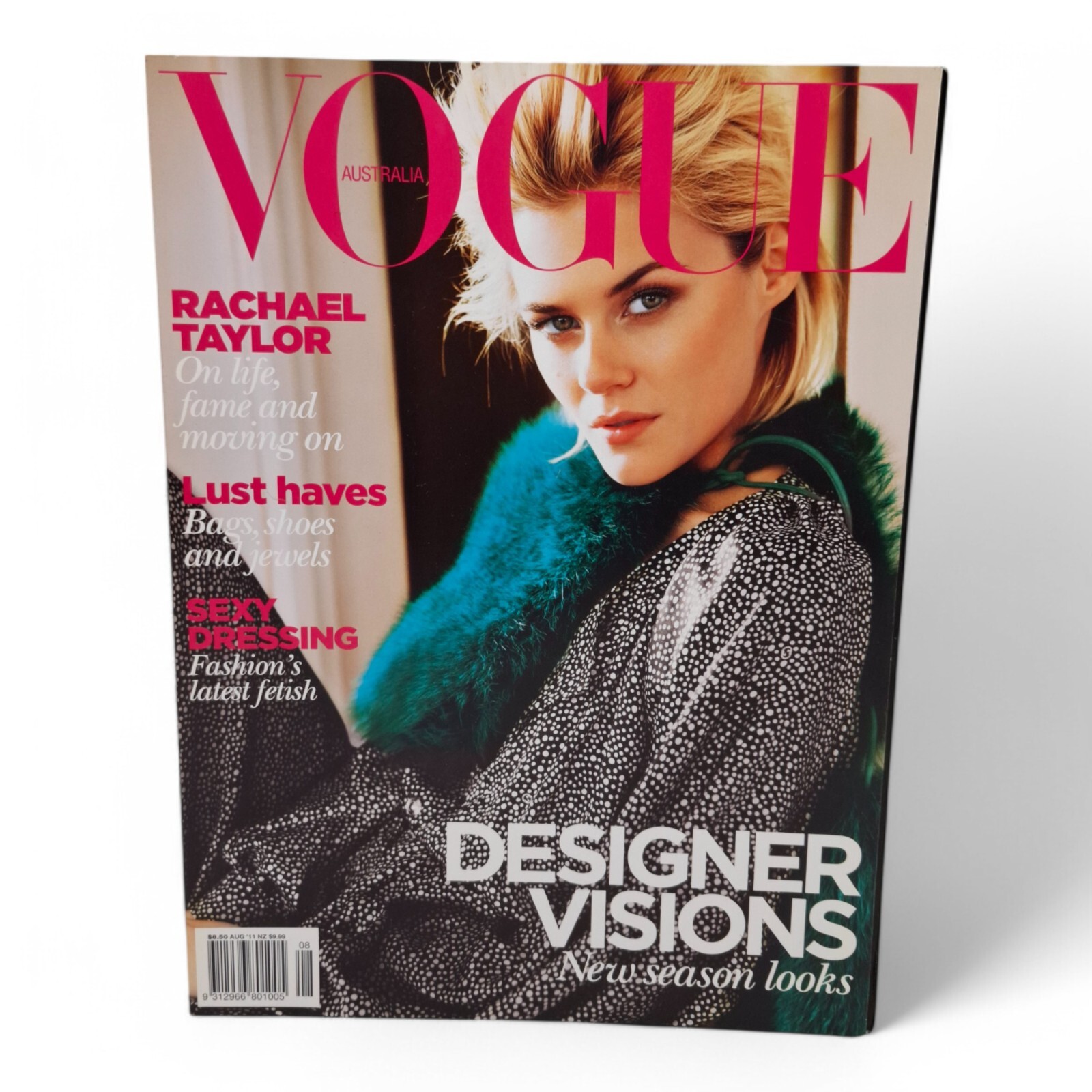 Vogue Australia Magazine – August 2011 Rachael Taylor Cover