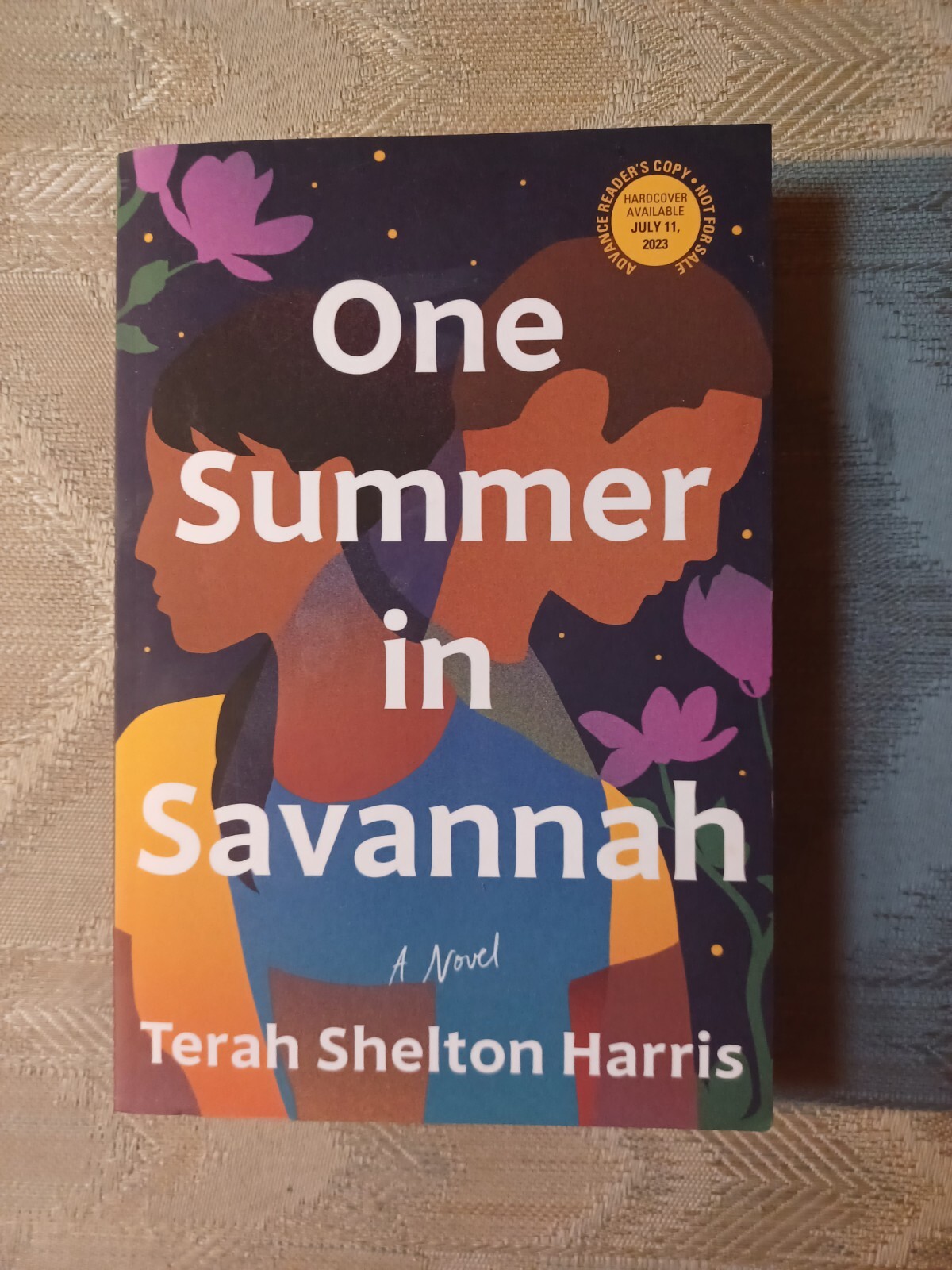 One Summer In Savannah By Terah Shelton Harris ARC Uncorrected Proof Novel…