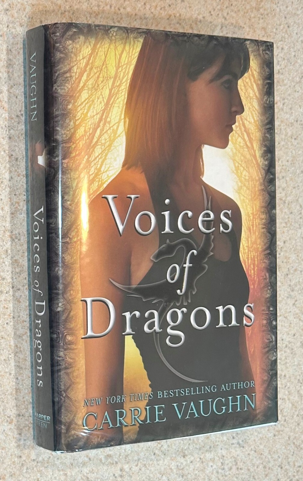 Carrie VAUGHN — Voices of Dragons (Fantasy) — 2010 SIGNED 1st Ed Hardcover
