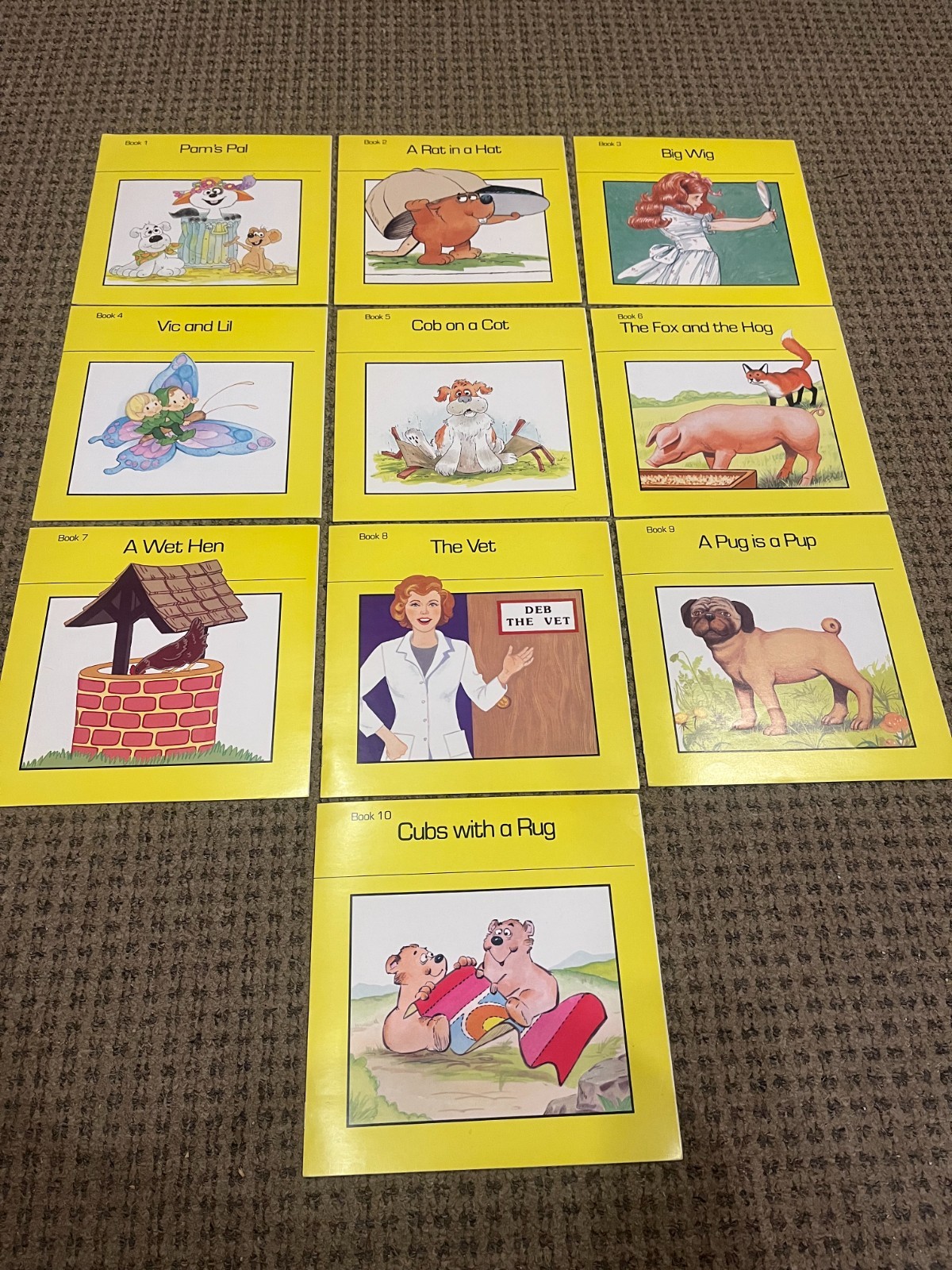Modern Curriculum Press Phonics Practice Readers Series C Set 1 – NOS