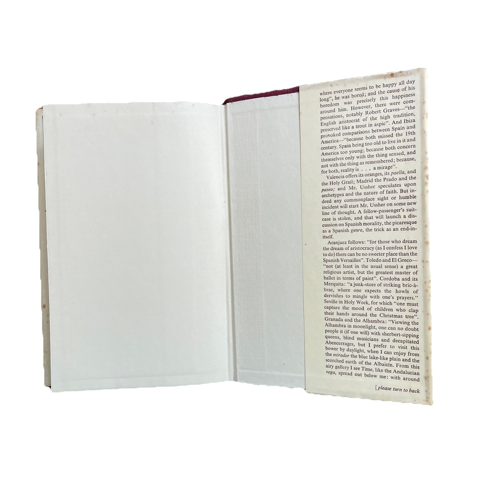 Spanish Mercy by Arland Ussher 1959 1st edition with dust jacket