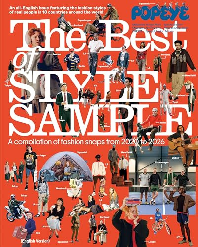 POPEYE Special English Edition The Best of STYLE SAMPLE Japan Magazine NEW 2026