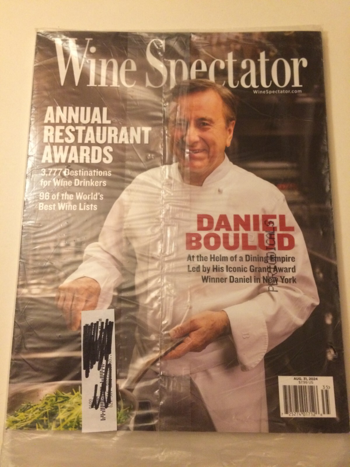 Wine Spectator Magazine~NEW~$5 Each~Dec 2023-Jan~Mar~Apr~May~June~July~Aug 2024