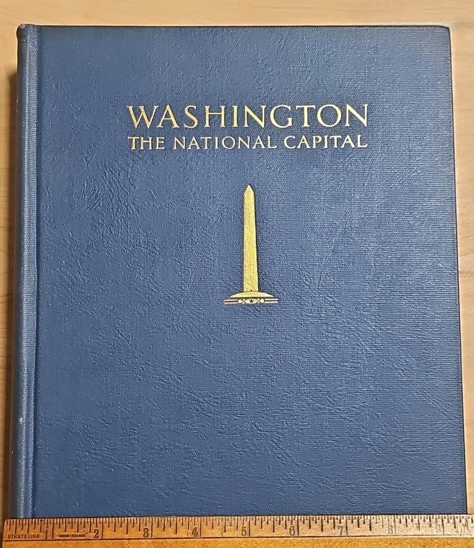 1932 HC Book « Washington – The National Capital » Caemmerer 736 Pages Limited #