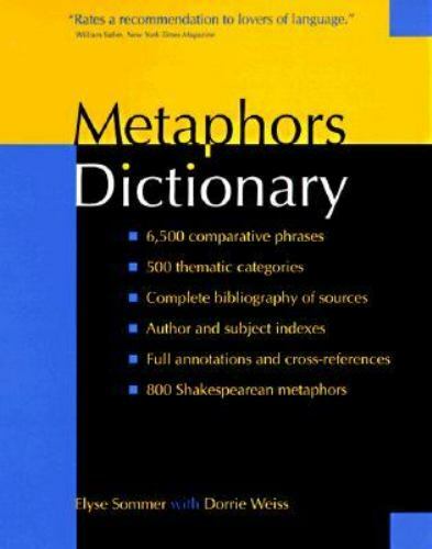Metaphors Dictionary by Elyse Sommer and Dorrie Weiss (Hardcover)