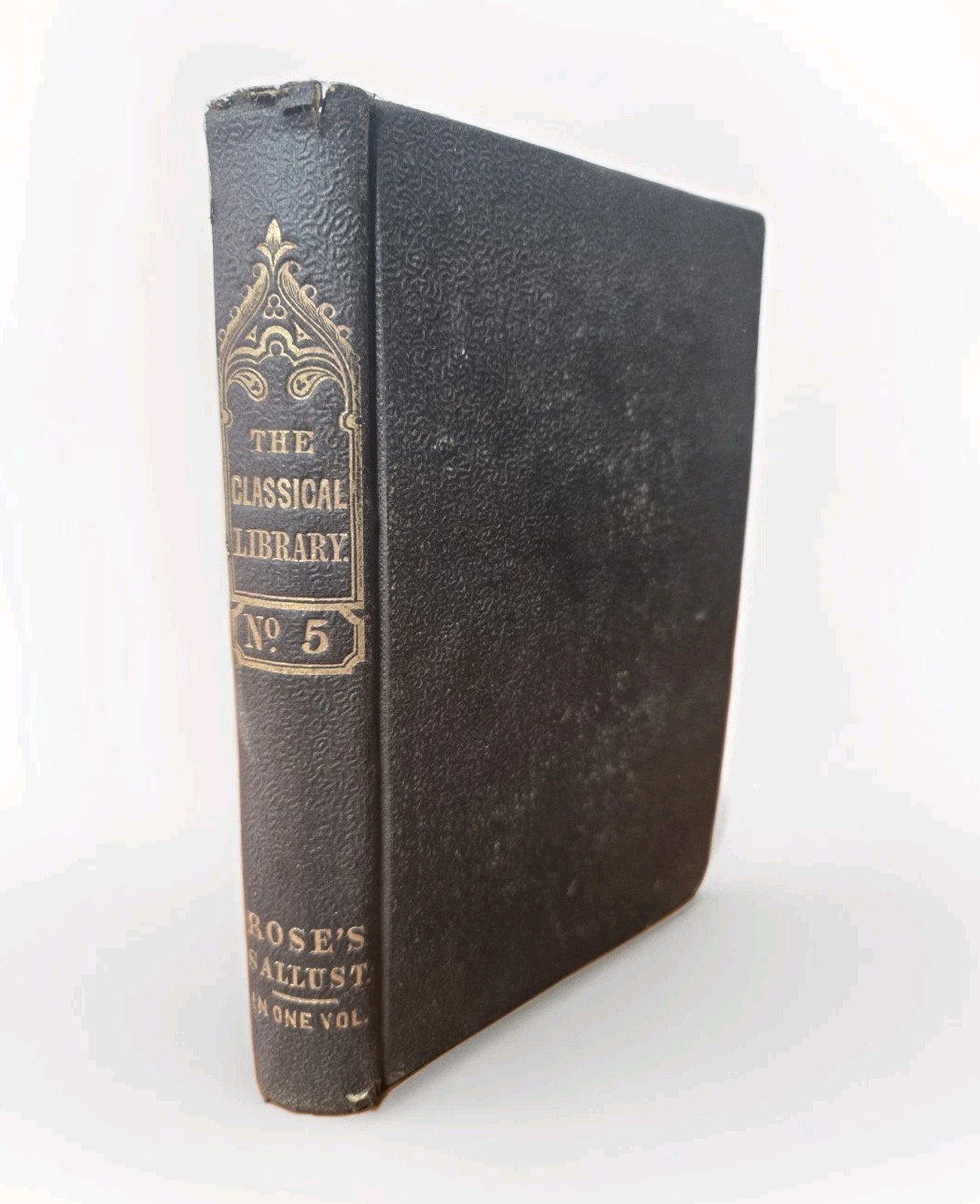 SALLUST – Translated by William Rose HC (1840? Year Unkown) Harper Pub. J94