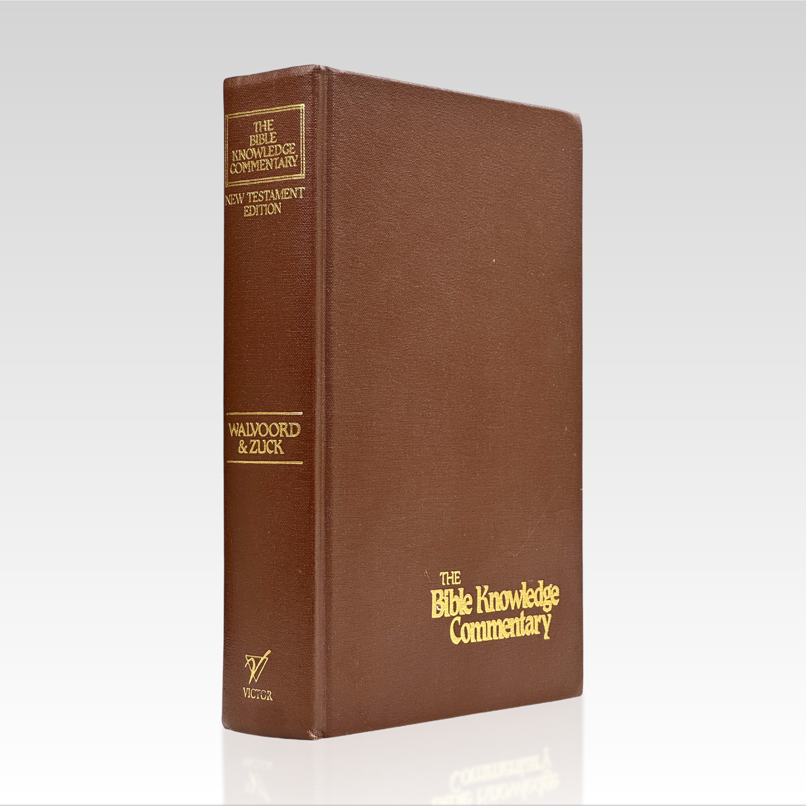 1984 JOHN F. WALVOORD. The Bible Knowledge Commentary. New Testament Edition. VG