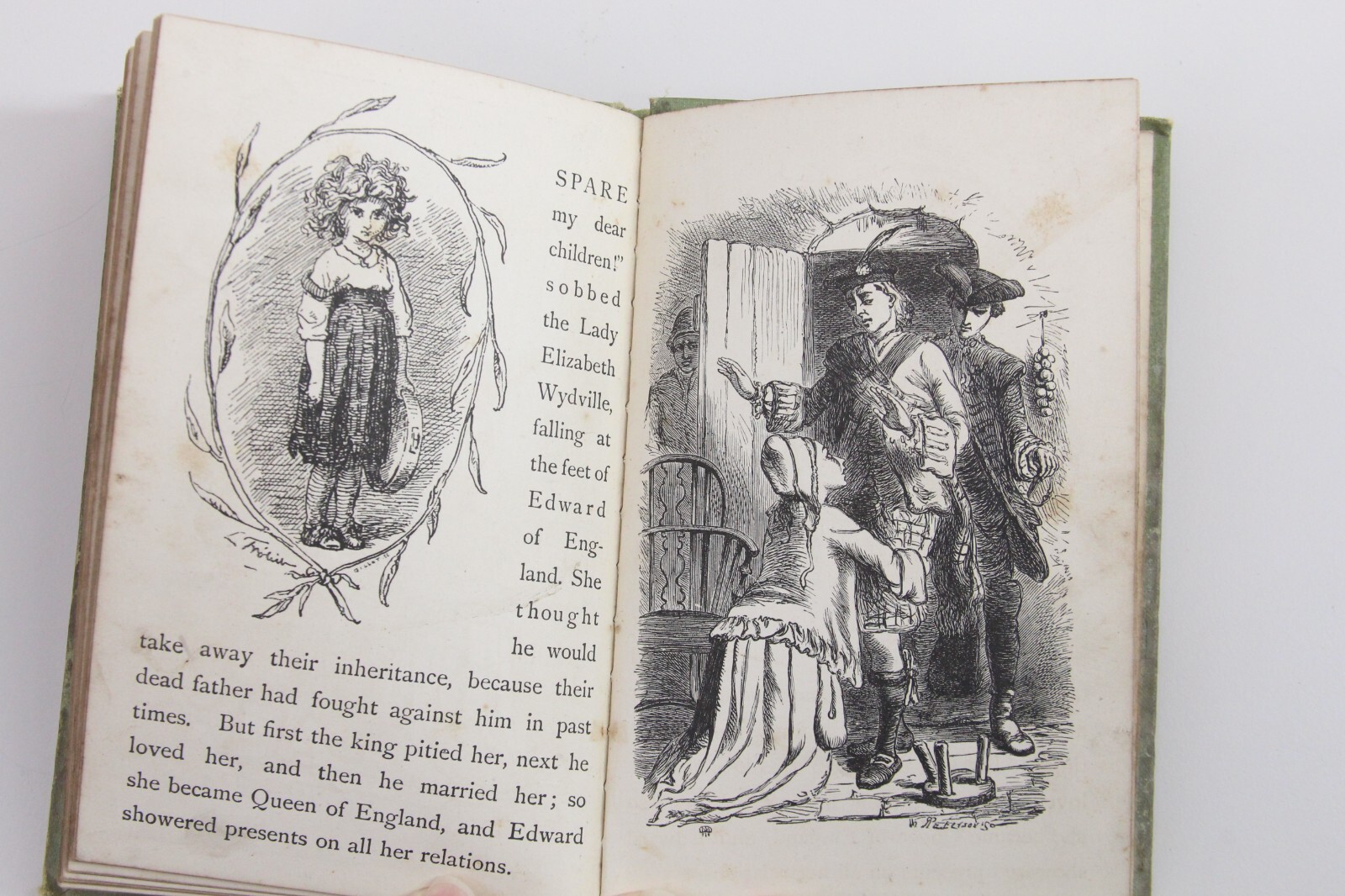 Bright Pictures For Roguish Eyes With Pretty Stories 1885 HC 6&Prime; x 4&Prime; x .25&Prime;